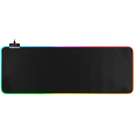 Rampage MP-24 Siyah 300*800*3mm RGB Ledli Gaming Mouse Pad