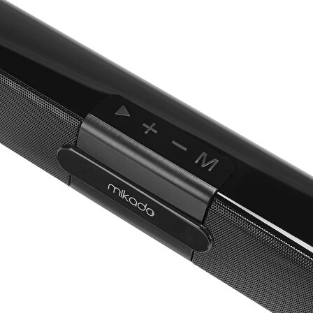 Mikado MD-SB101 Sinema Sistemi 20w Soundbar Bluetooth Hoparlör Bluetooth Speaker Usb+aux+microsd Mikado