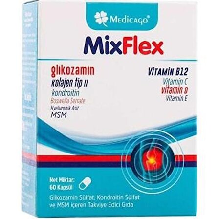 Medicago MixFlex Glukozamin 60 Kapsül