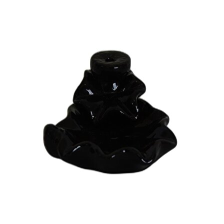 Siyah Seramik Şelale Tütsülük Geri Akışlı Backflow C0919