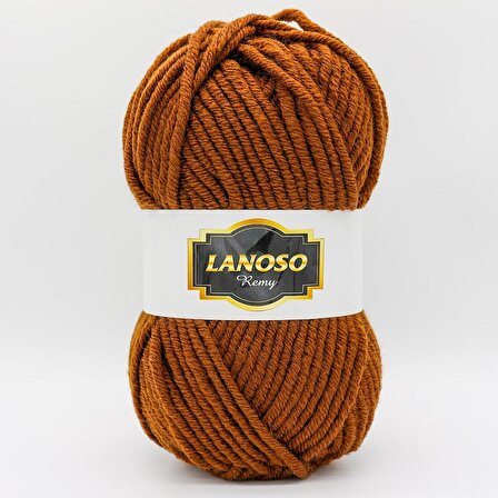Lanoso Remy El Örgü İpliği - 923 Kahverengi