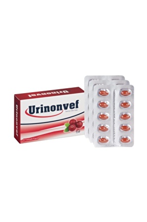 Urinonvef Cranberry 30 Kapsül