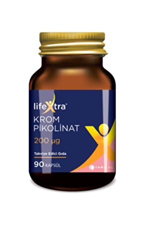 Lifextra Krom Pikolinat 200 IU 90 Kapsül