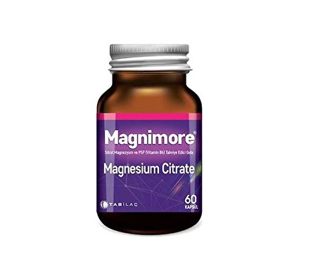 Tab Magnimore Magnezyum Sitrat 60 Kapsül