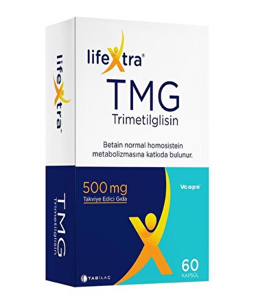 Lifextra Tmg Trimetilglisin 60 Kapsül