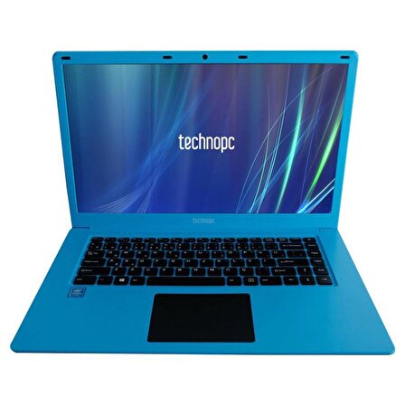 Technopc Tı15N33 N3350E 4Gb Ram 128Gb +240Gb Ssd Freedos Mavi 15.6" Notebook