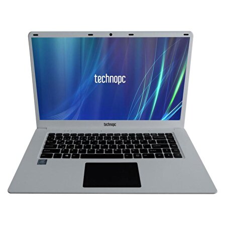Technopc Tı15N33 N3350E 4Gb Ram 128Gb +240Gb Ssd Freedos Beyaz 15.6" Notebook / Technopc