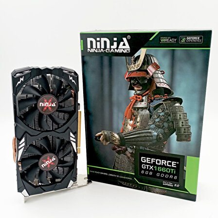 Ninja GeForce GTX 1660 Ti 192 Bit GDDR6 6 GB Ekran Kartı