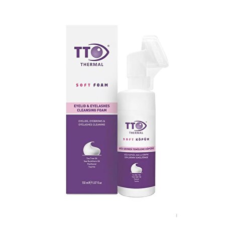 TTO Soft Göz Çevresi Temizleme Köpüğü 150 ml