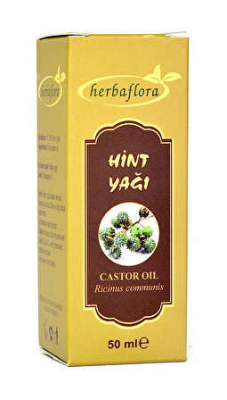Herbaflora Hint Yağı (Castor Oil) -50 ml