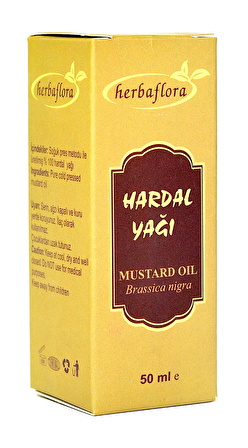 Herbaflora Hardal Yağı (Mustard Oil) - 50 ml