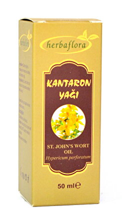 Herbaflora Kantaron Yağı (St. John's Wort Oil) -50 ml