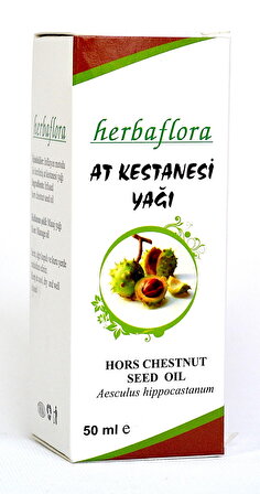 Herbaflora At Kestanesi Yağı (Horse Chestnut Seed Oil) - 50 ml