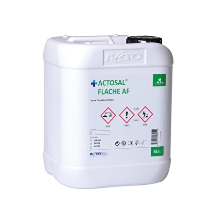 ACTOSAL® FLACHE AF 5L [Konsantre Yer ve Yüzey Dezenfektanı]