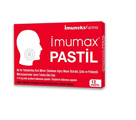 Imumax Pastil 12 Adet