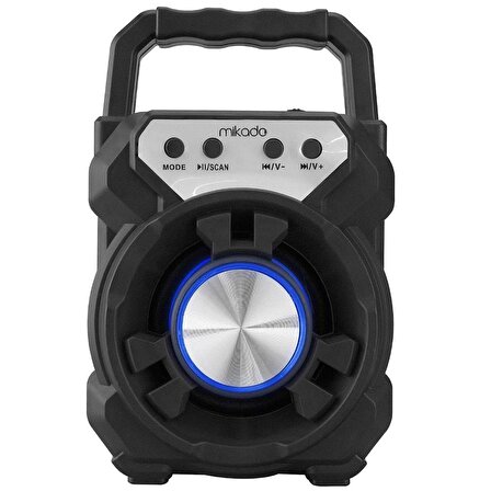 Mikado MD-BT65 5W 800mAh 3.7V USB/TF Cart / Bluetooth Taşınabilir Speaker Hoparlör