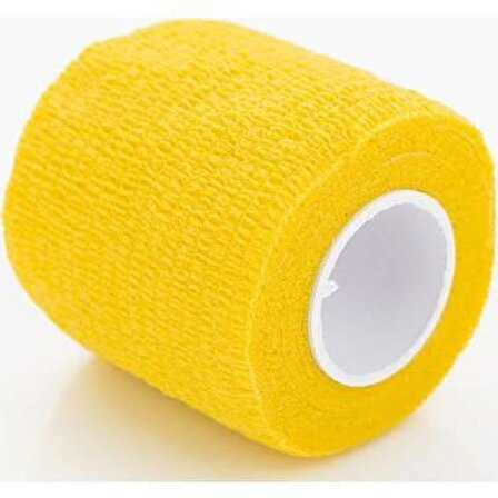 OctaCare Kendinden Yapışkanlı Bandaj 10cm x4,5mt (2 Adet) Sarı Rengi
