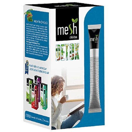 2'li Mesh Stick Detox Bitki Çayı 16'lı EMH