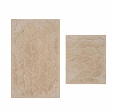 Karaca Home Paspas Set 50x80+50x40 Elegant Vizon