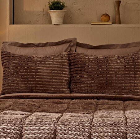 Karaca Home Monroe Vizon Çift Kişilik Pure Style Comfort Set
