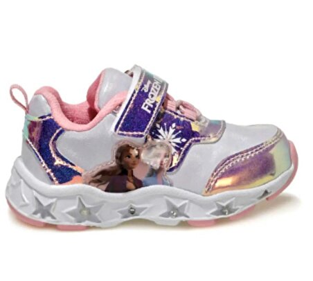 Elsa Kız Çocuk Işıklı Spor Ayakkabı Sneaker