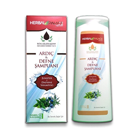 Herbal Palace Ardıç ve Defne Şampuanı 400 ml