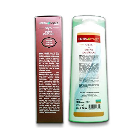 Herbal Palace Ardıç ve Defne Şampuanı 400 ml