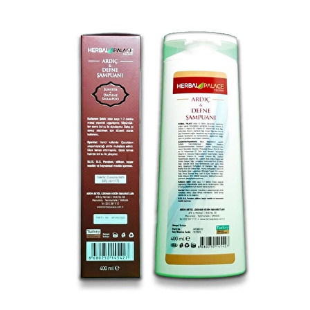 Herbal Palace Ardıç ve Defne Şampuanı 400 ml
