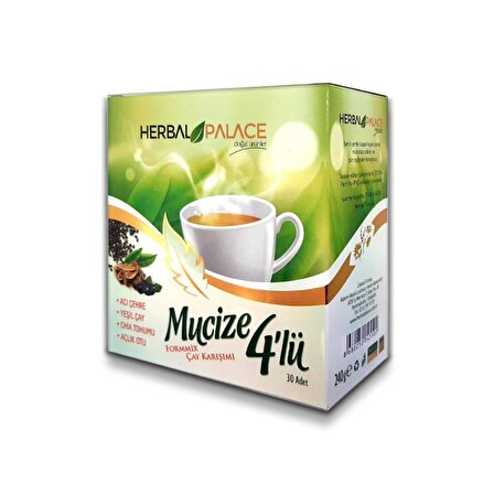 Herbal Palace Mucize 4'lü Formmix Çay Karışımı 240 gr