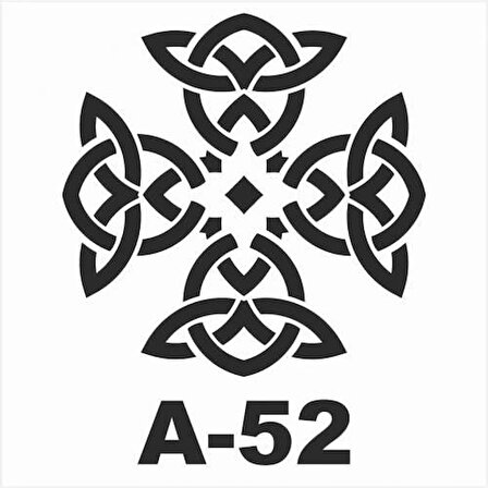 A-52 Artebella Stencil 20x20 Cm
