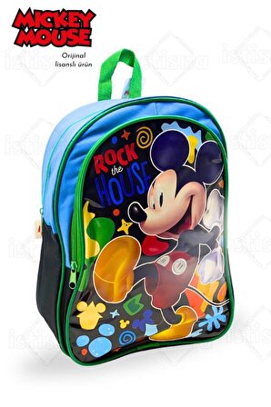 Mickey Mouse Orjinal Lisanslı Ortaokul İlkokul Sırt Çantası Okul Seti