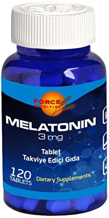 Force Nutrition Melatonin 3 Mg 120 Tablet 
