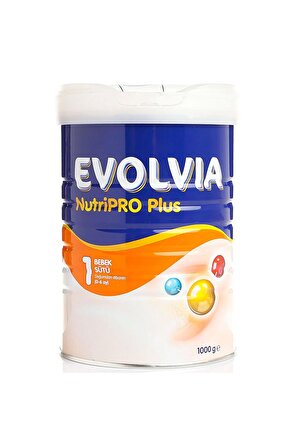 Evolvia Nutripro Plus 1 Prebiyotik Bebek Sütü 1000 gr