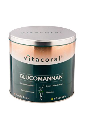 Glucomannan 60 Saşe - Kilo Kontrolü ve Zayıflama Desteği - Patentli ve Onaylı Besin Takviyesi