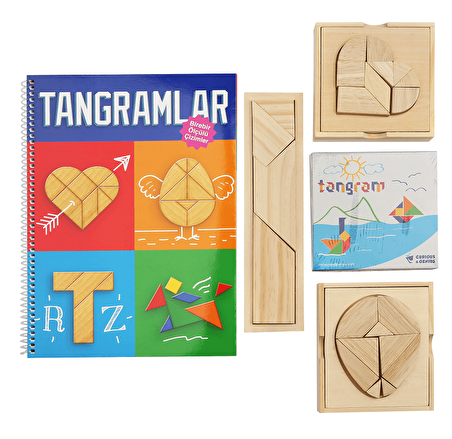 Curious and Genius Tangram Seti