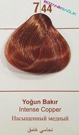 Colorx Saç Boyası İkili Set - 7.44 Yoğun Bakır