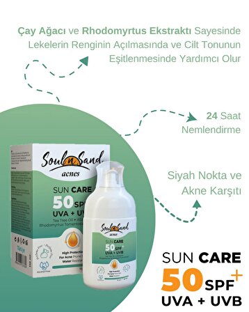 Soul N Sand Acnes Spf 50 Güneş Kremi 110 ml