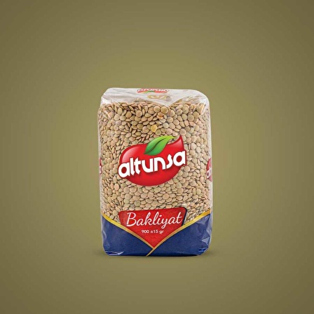 Altunsa Yeşil Mercimek 900 Gr