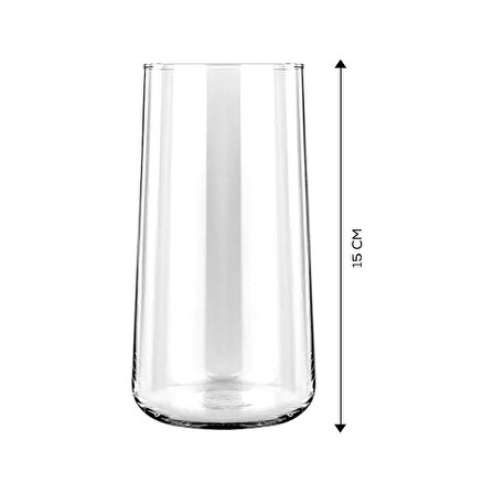 OKSWORLD Çok Yönlü 6'lı Meşrubat Bardağı 15 cm 540 ml