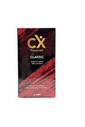 CX Prezervatif Classic 12'li