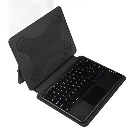 Border Keyboard 8" İnç Universel Border Keyboard Bluetooh Bağlantılı Standlı Klavyeli Tablet Kılıfı
