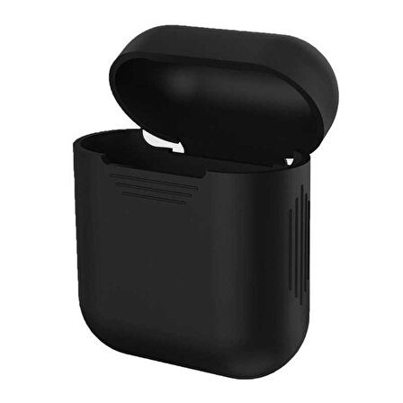 Apple Airpods Zore Standart Silikon Kılıf Siyah