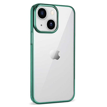 iPhone 14 Plus Uyumlu Zore Pixel Kapak-Koyu Yeşil