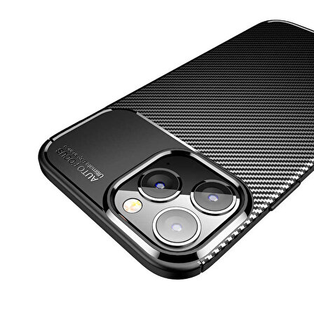 iPhone 14 Pro Max Uyumlu Zore Negro Silikon Kapak-Siyah