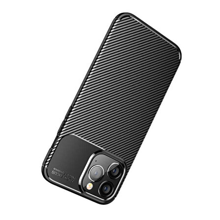 iPhone 14 Pro Max Uyumlu Zore Negro Silikon Kapak-Siyah