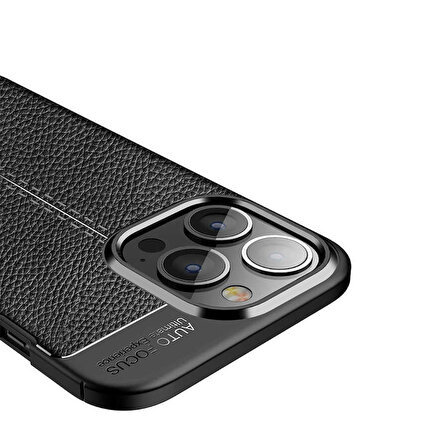 iPhone 14 Pro Max Uyumlu Zore Niss Silikon Kapak-Siyah