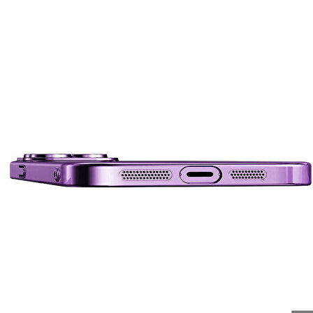 iPhone 14 Pro Max Uyumlu Wireless Şarj Özellikli Sert PC Zore Riksos Magsafe Kapak-Koyu Yeşil