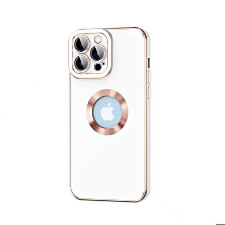 iPhone 14 Pro Max Uyumlu Zore Kongo Kapak-Beyaz