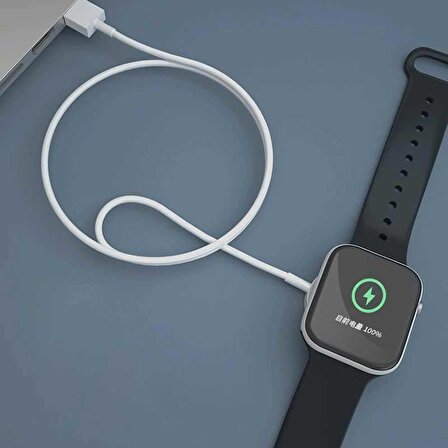 Apple Watch Wireless to Type-C Akıllı Saat Şarj Kablosu Yeni Nesil Yüksek Kaliteli 1 Metre