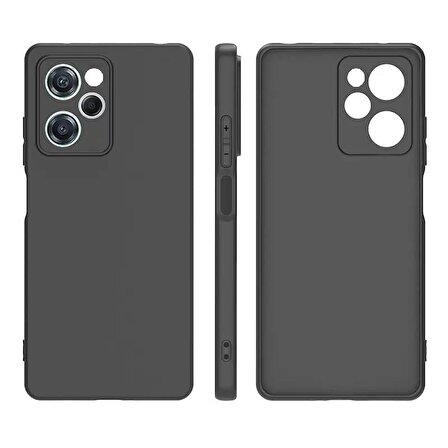 Xiaomi Poco X5 Pro Kılıf Kamera Koruma Çıkıntılı Fit Kalıp Soft Silikon Şık Liquid Case